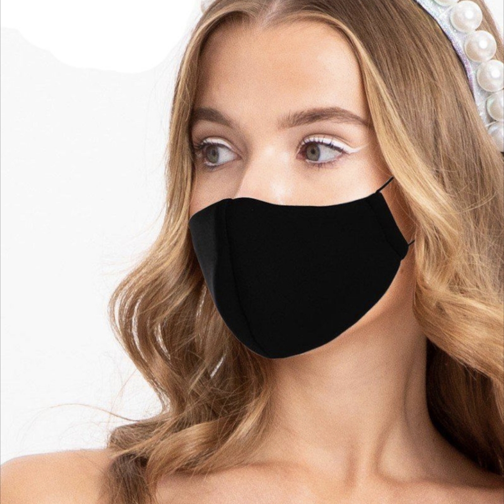 3d reusable water resistant face mask